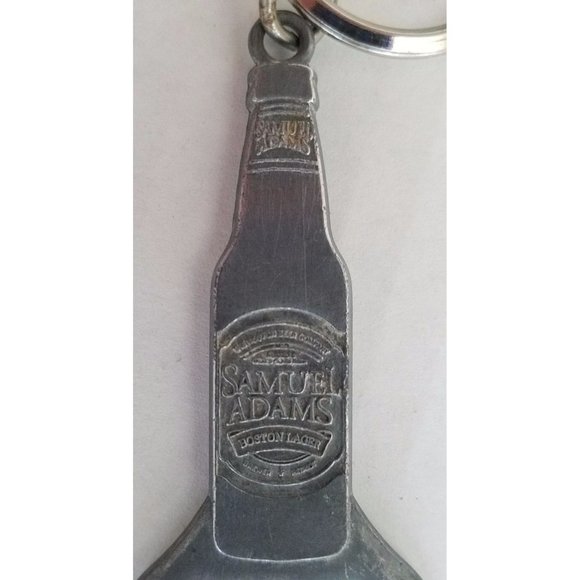 Samuel Adams Key Chain Boston Lager Beer Vintage Bottle Opener Sam Adams Light - Picture 2 of 5